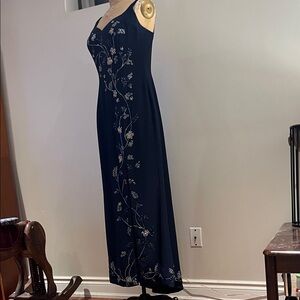 Mom Cheri Evenings crystal beaded dress